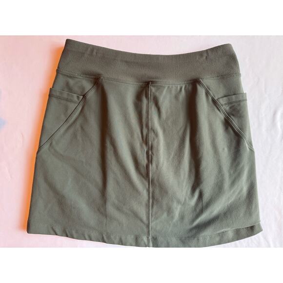 ATHLETA Women Excursion Skort Jasper Green Size Small - Picture 2 of 7